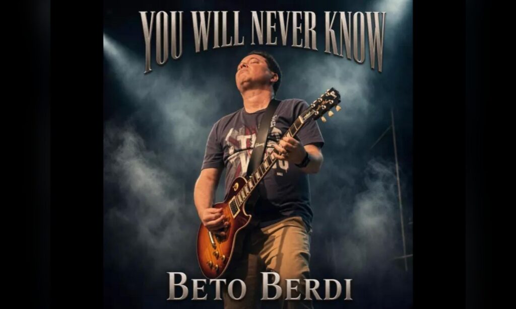 Beto Berdi estrena «You Will Never Know», nuevo single de hard rock desde Porto Alegre