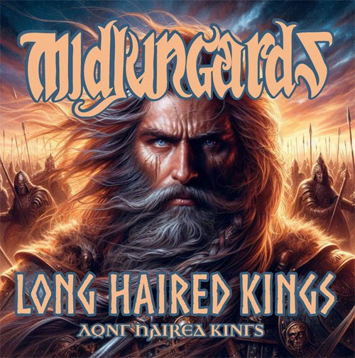 Portada de Long Haired Kings, de Midjungards