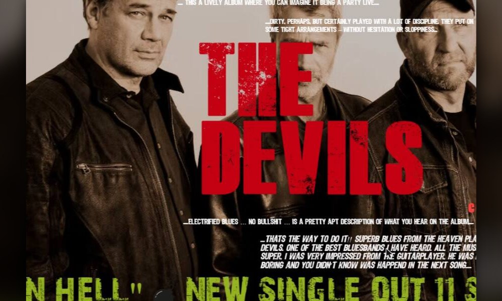 The Devils traen desde Copenhague un blues sin red y estrenan «Hot Day In Hell»