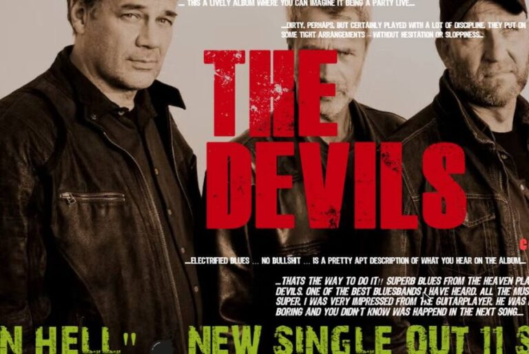 The Devils traen desde Copenhague un blues sin red y estrenan «Hot Day In Hell»