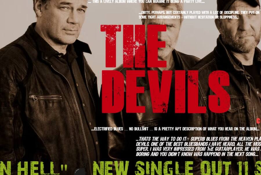 The Devils traen desde Copenhague un blues sin red y estrenan «Hot Day In Hell»
