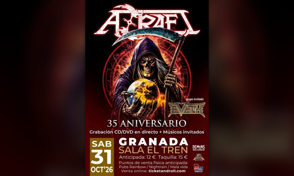 Azrael estrenan videoclip animado y celebran 35 años en su Granada