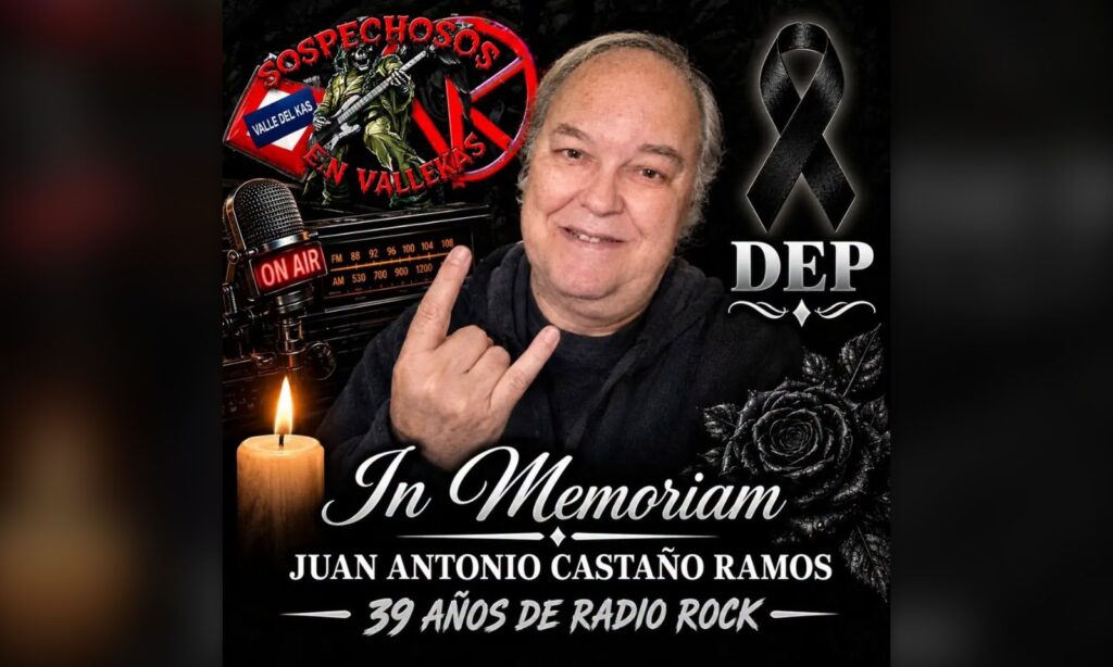 Adiós a Juan Antonio Castaño, «El Rockero» de Sospechosos en Vallekas