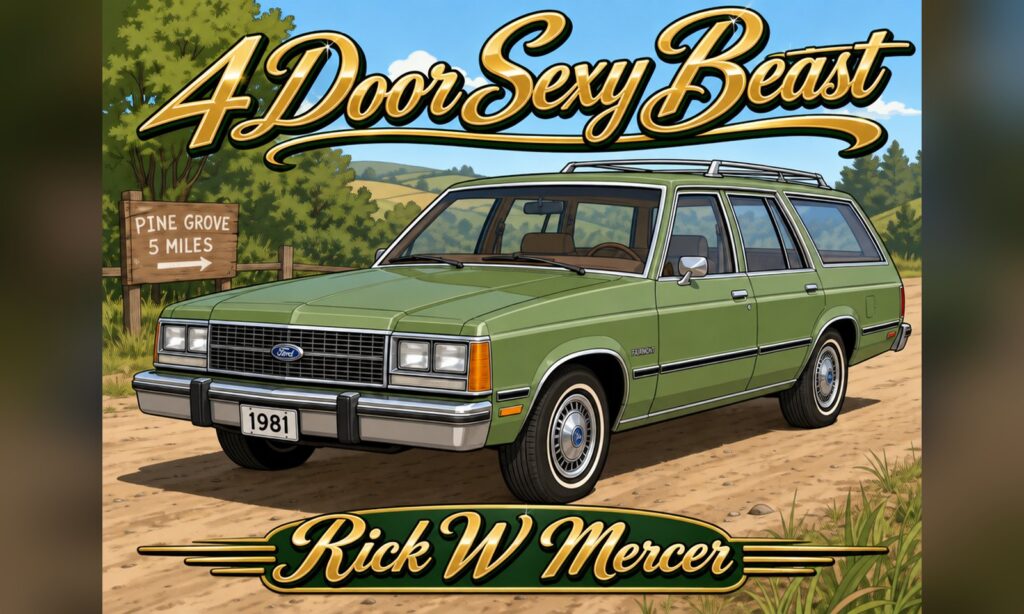 Rick W Mercer convierte una ranchera de los ochenta en leyenda con «4 Door Sexy Beast»