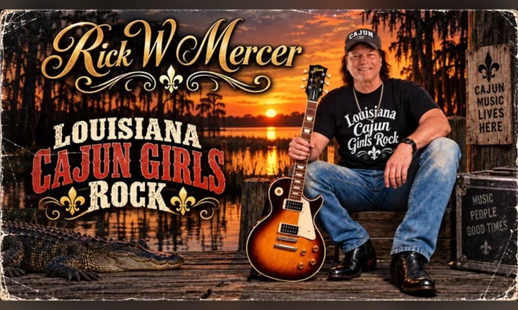 Rick W Mercer convierte el rock sureño en una fiesta cajún con «Louisiana Cajun Girls Rock»